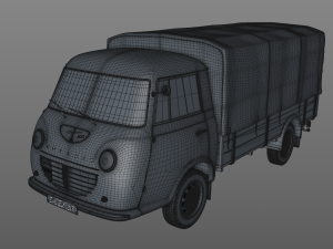 goliath express 1100 pickup 1957 3D Model