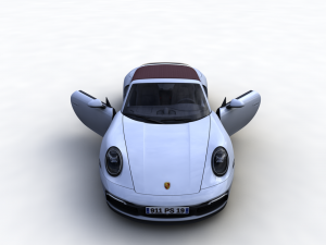 porsche 911 targa 2019 3D मॉडल