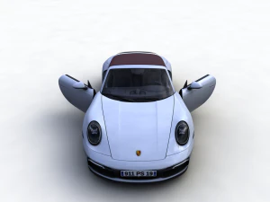 porsche 911 targa 2019 3D Model