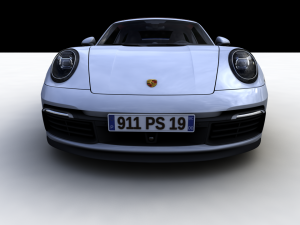 porsche 911 targa 2019 3D मॉडल