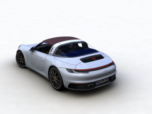 porsche 911 targa 2019 3D मॉडल