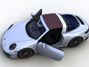 porsche 911 targa 2019 3D मॉडल
