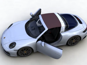 porsche 911 targa 2019 3D Model
