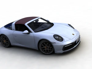 porsche 911 targa 2019 3D Model
