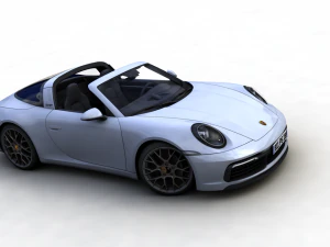 porsche 911 targa 2019 3D Model