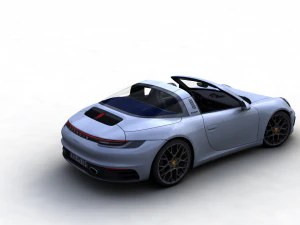 porsche 911 targa 2019 3D Model