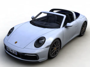 porsche 911 targa 2019 3D Model