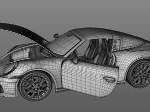 porsche 911 targa 2019 3D Model
