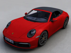 porsche 911 targa 2019 3D Model