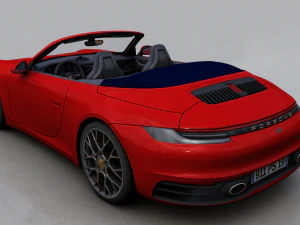 porsche 911 targa s 2019 3D Model