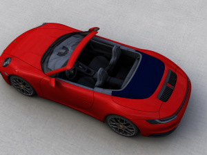 porsche 911 targa s 2019 Modello 3D