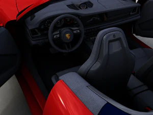 porsche 911 targa s 2019 3D Model