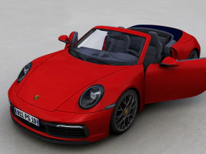 porsche 911 targa s 2019 3D Model