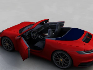 porsche 911 targa s 2019 3D Model