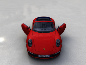 porsche 911 targa s 2019 Modello 3D