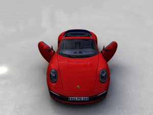 porsche 911 targa s 2019 3D Model