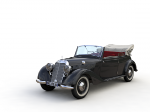 mercedes-benz typ 170v cabriolet b 1936 3D Model