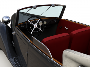 mercedes-benz typ 170v cabriolet b 1936 3D Model