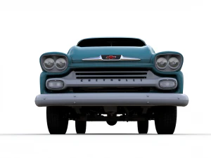chevy 3100 apache 32 stepside truck 1958 3D Model