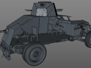 Wz29 ursus 1931 3D Model