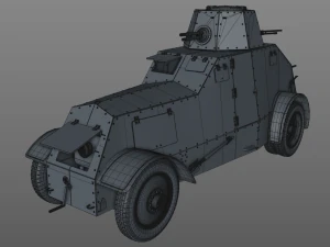 Wz29 ursus 1931 3D Model