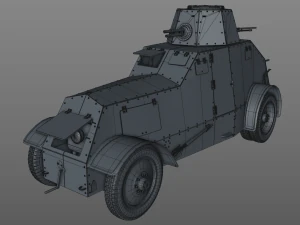Wz29 ursus 1931 3D Model