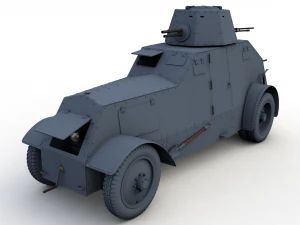 Wz29 ursus 1931 3D Model