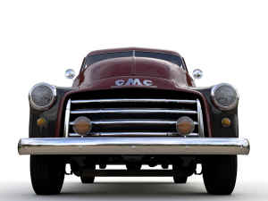 gmc 3100 pickup truck 1952 Model 3D