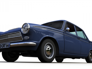 Cortina Mk1 1500 Super 1964 3D 모델