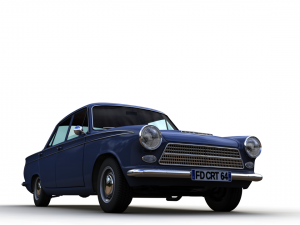 Cortina Mk1 1500 Super 1964 3D 모델