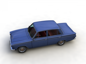 Cortina Mk1 1500 Super 1964 3D 모델