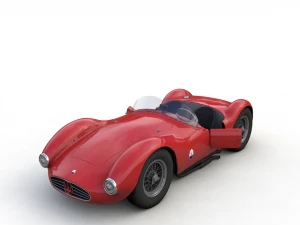 Maserati a6gcs 53 spyder by fantuzzi 1953 3D Model