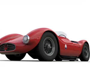 Maserati a6gcs 53 spyder by fantuzzi 1953 3D Model