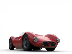 Maserati a6gcs 53 spyder by fantuzzi 1953 3D Model