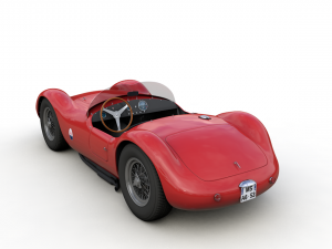 Maserati a6gcs 53 spyder by fantuzzi 1953 3D 模型