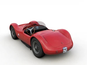 Maserati a6gcs 53 spyder by fantuzzi 1953 3D Model