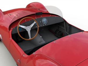 Maserati a6gcs 53 spyder by fantuzzi 1953 3D Model