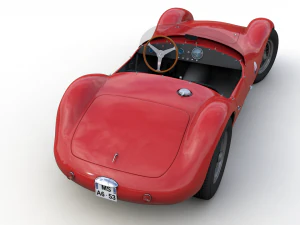 Maserati a6gcs 53 spyder by fantuzzi 1953 3D Model