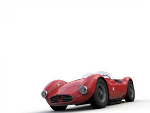 Maserati a6gcs 53 spyder by fantuzzi 1953 3D Model