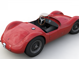 Maserati a6gcs 53 spyder by fantuzzi 1953 3D 模型