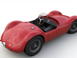 Maserati a6gcs 53 spyder by fantuzzi 1953 3D Model