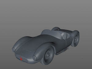Maserati a6gcs 53 spyder by fantuzzi 1953 3D 模型