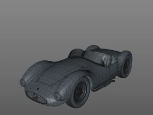 Maserati a6gcs 53 spyder by fantuzzi 1953 3D Model