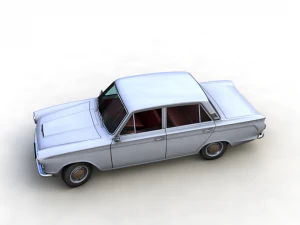 Cortina GT Mk1 1966 4 doors 3D Model