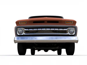 chevy c10 283 v8 pickup 1966 3D Model