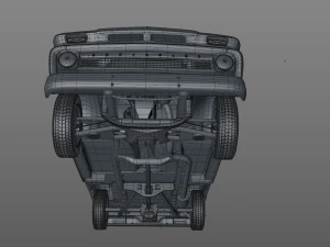 chevy c10 283 v8 pickup 1966 3D Model