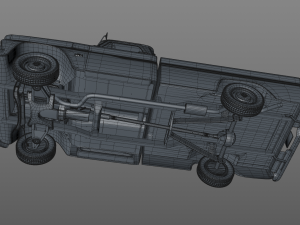 chevy c10 283 v8 pickup 1966 Modelo 3D