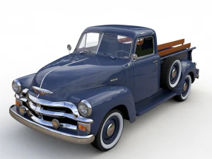 Chevrolet 3100 picape 1954 Modelo 3D