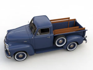 Chevrolet 3100 picape 1954 Modelo 3D