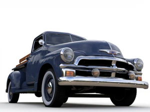 Chevrolet 3100 picape 1954 Modelo 3D
